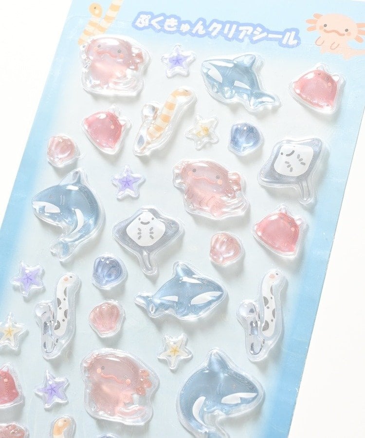 出所：ハニーズ公式オンラインショップ ぷくきゅんクリアシール