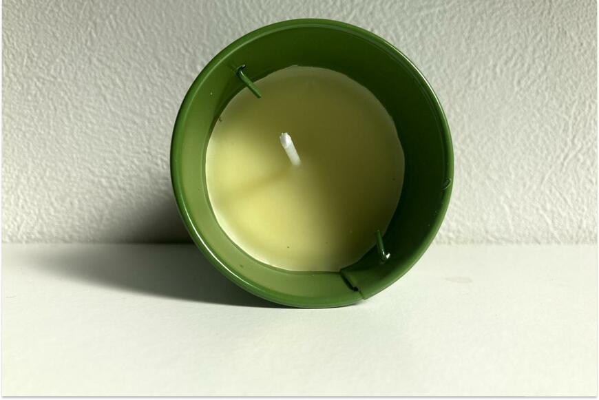 使用前のロウの状態