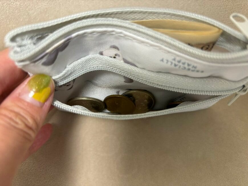 コインとカードで分けて使うのもおすすめ