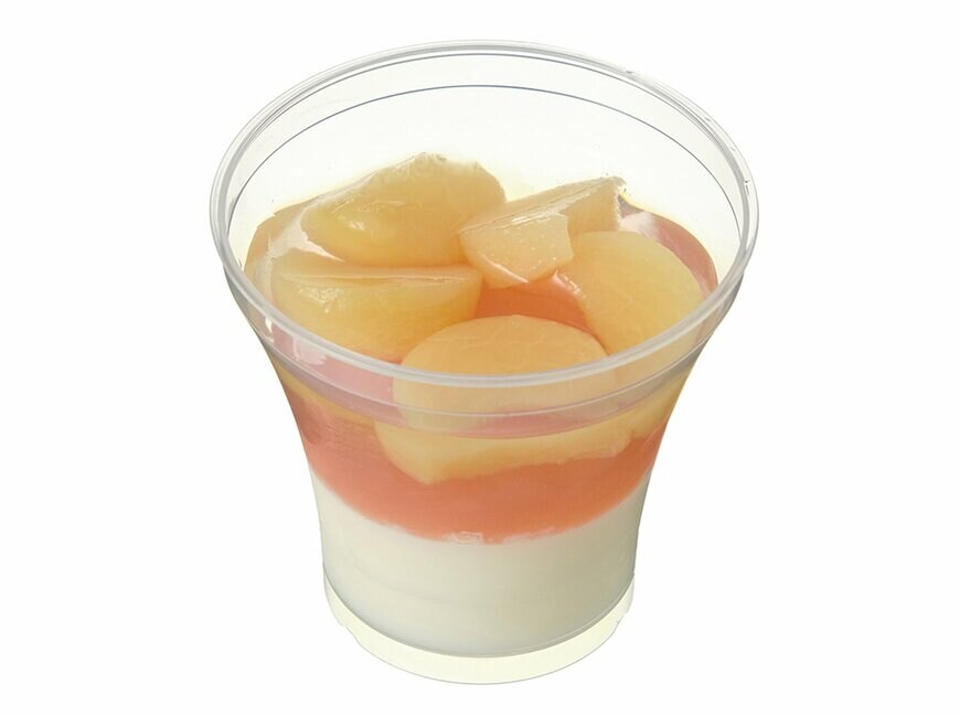 セブン-イレブンの新商品：白桃ゼリー＆パンナコッタ