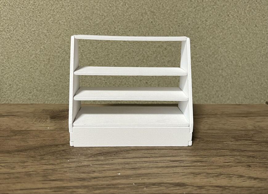 セリア、ドールショーケース画像