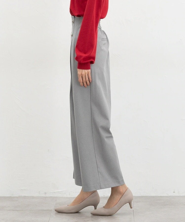 ハニーズ公式通販 釦付ワイドストレート(横)