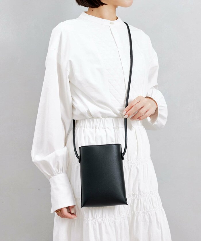 スクエアショルダーバッグ