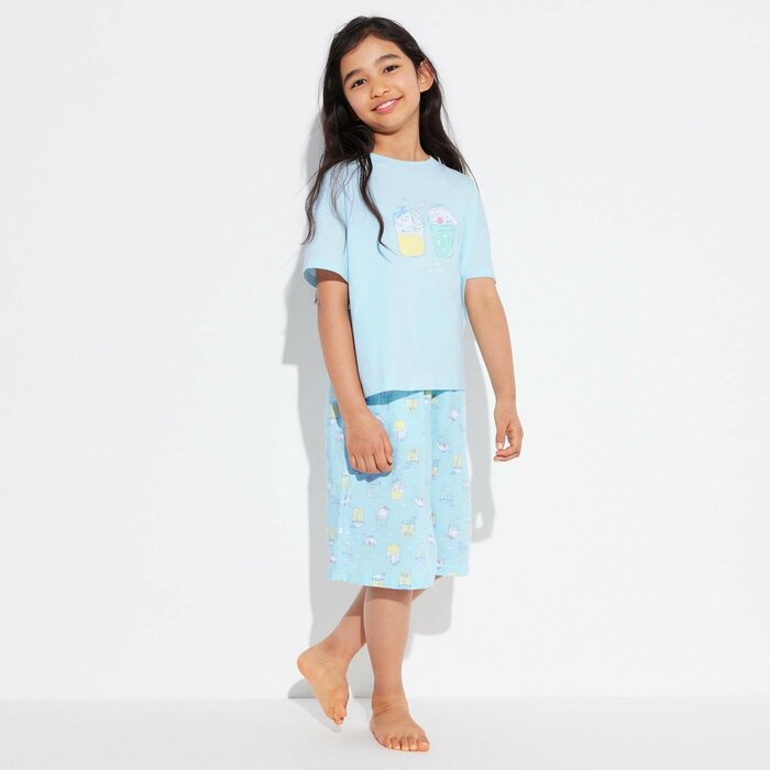 ユニクロ公式　GIRLS ちいかわ × サンリオキャラクターズ：スイーツコレクション リラコ