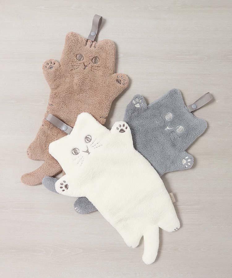 出所：Bleu Bleuet（ブルーブルーエ）公式通販 にゃふにゃふキッチンタオル