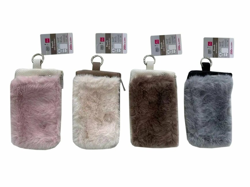 出所：ダイソー公式　カラビナ付マルチポーチ