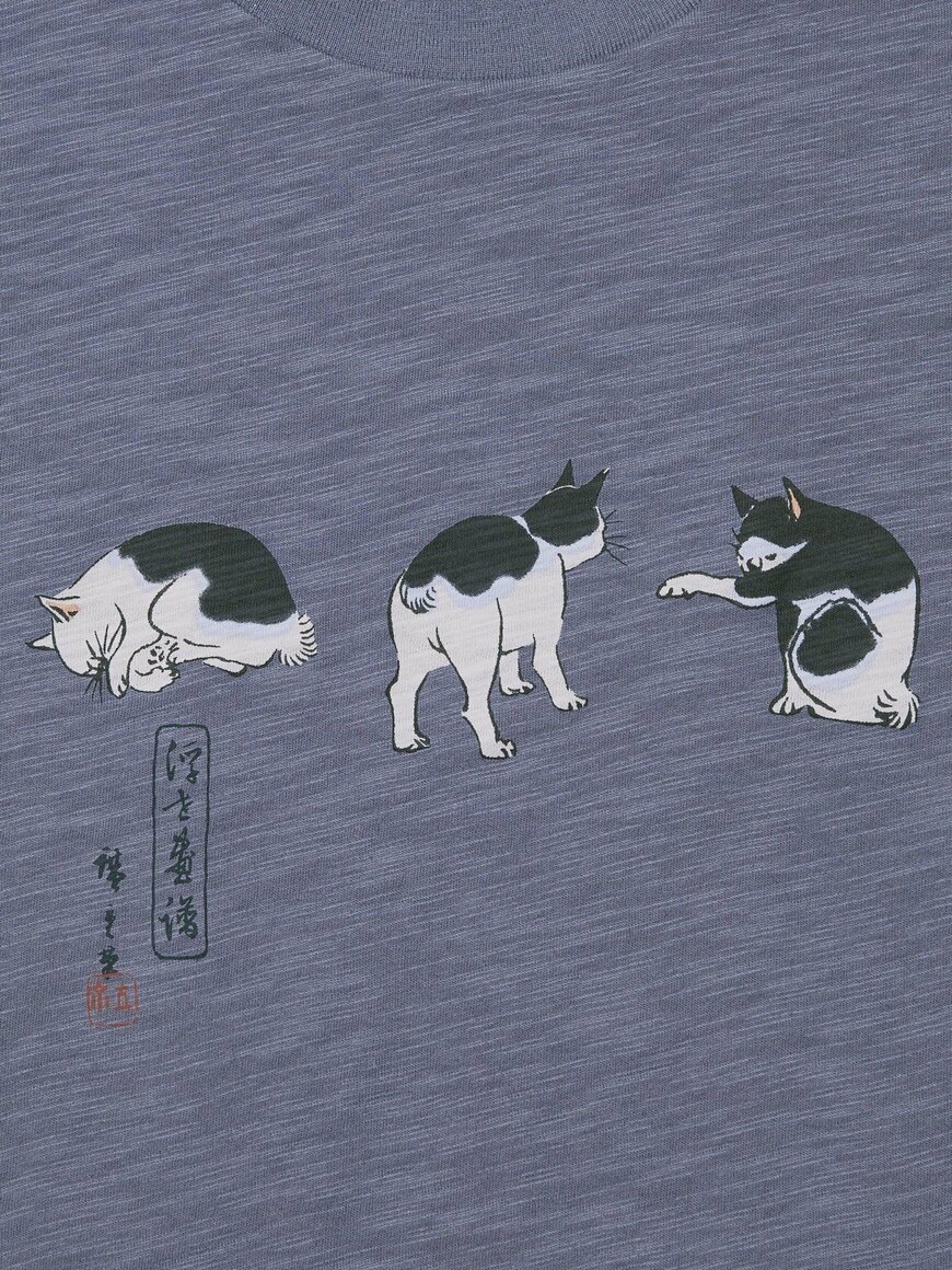 出所:ユニクロ公式 和柄(動物) UT