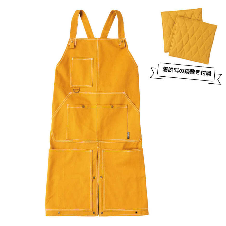 出所：ワークマン　コットンキャンパーエプロン