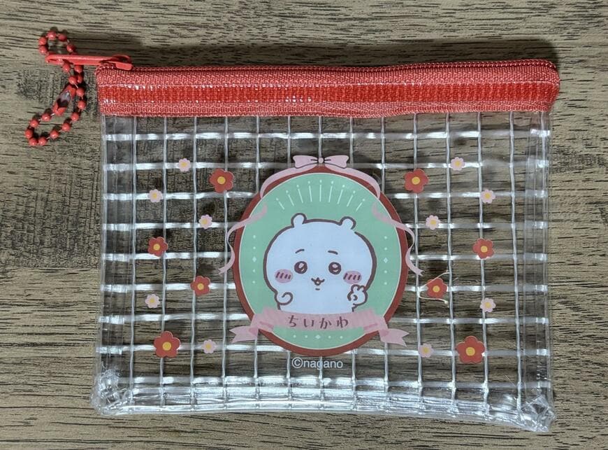 セリア、ちいかわ ミニメッシュポーチ 2の画像