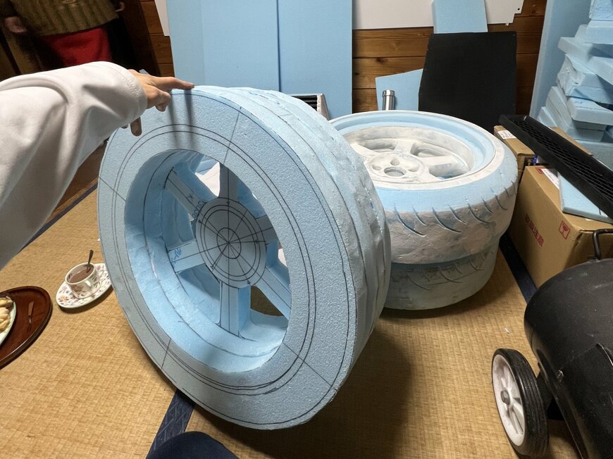 シルビアの制作過程