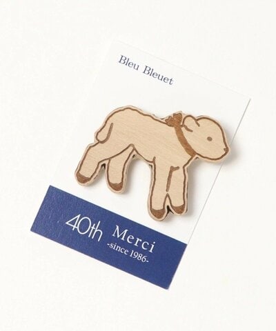 Bleu Bleuet、40THこひつじブローチ商品画像