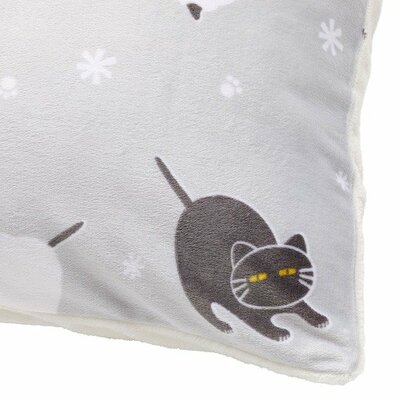 ニトリ、クッションカバー (Nウォーム デコネコ rSCqa)商品画像