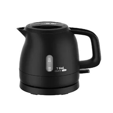 「電気ケトル デルフィニ ロック ブラック 0.6L」が2980円