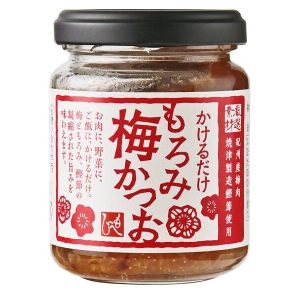かけるだけ もろみ梅かつお 130g