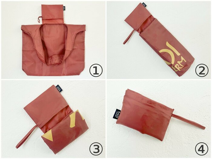 たたむのは簡単！気軽に持ち歩けるコンパクトなサイズ感