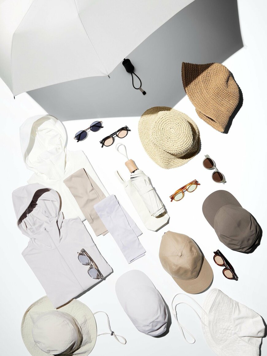 出所：ユニクロ公式　UVカットコンパクトアンブレラ遮熱