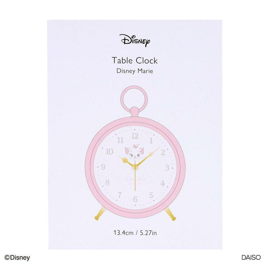 出所：ダイソーネットストア 置き時計、PK（ディズニーマリー）