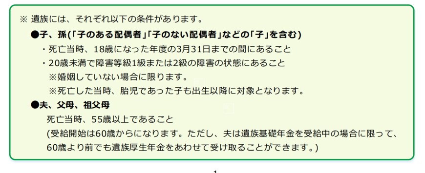 参考：日本年金機構「遺族年金ガイド　令和3年版」