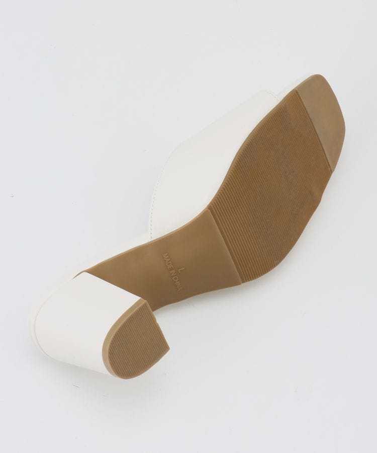 出所：ハニーズ公式通販 ヒールミュールサンダル