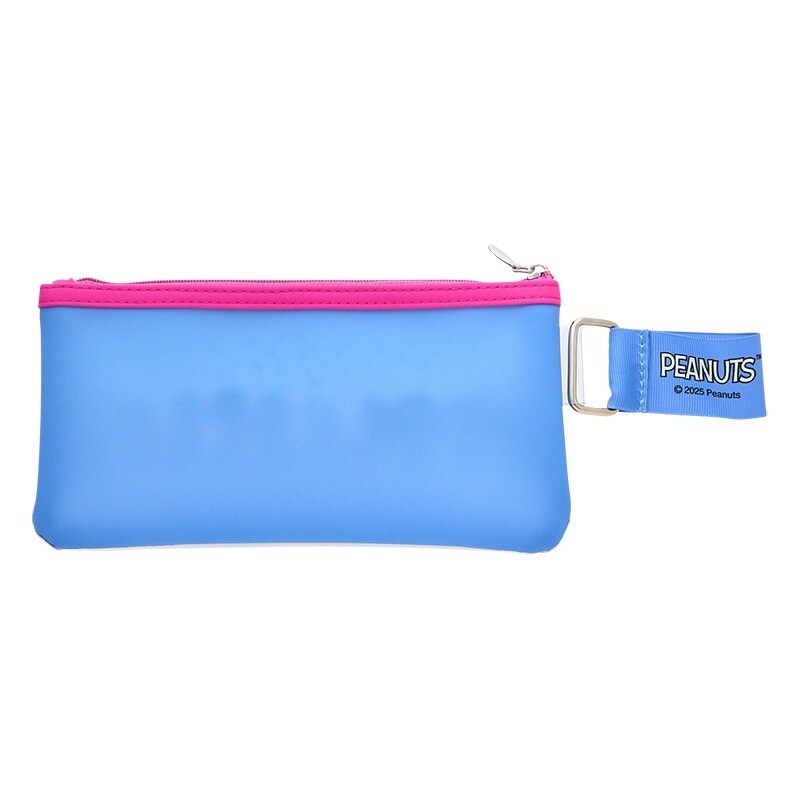 出所：PLAZA公式　スヌーピー PEANUTS クリアポーチ Mサイズ　(C)2025 Peanuts Worldwide LLC