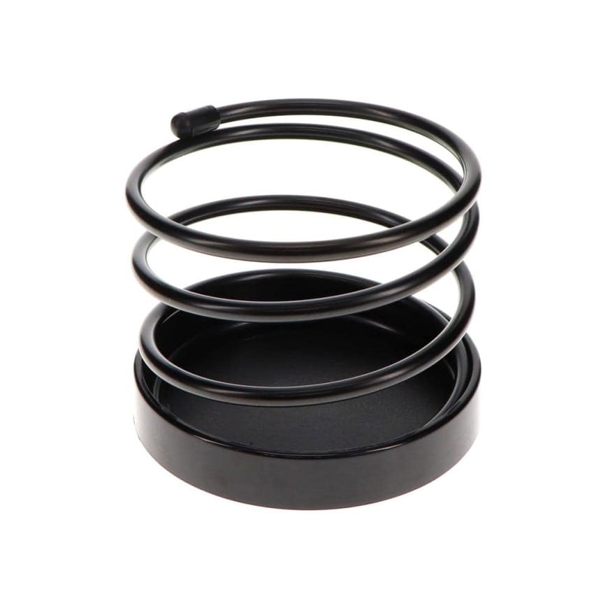 出所：ホームセンター通販コメリドットコム　CRUZARD（クルザード）　コイルドリンクホルダー　ブラック