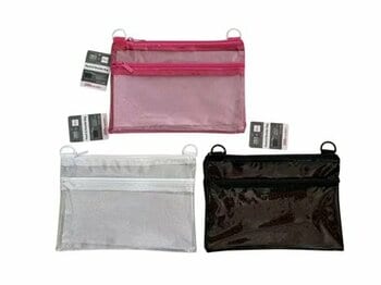 ショルダーバッグにもなるポーチ