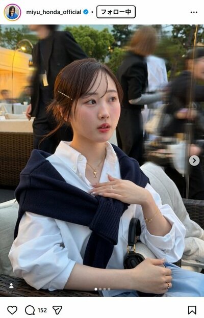 本田望結のInstagram投稿