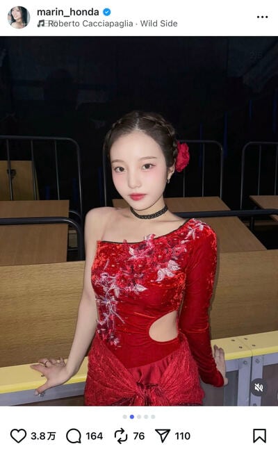 本田真凜のInstagram投稿