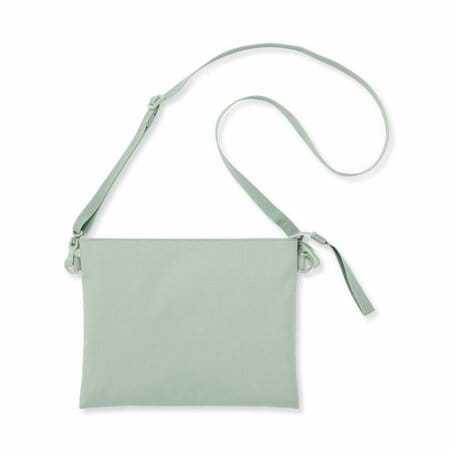 撥水　再生ポリエステル　サコッシュ