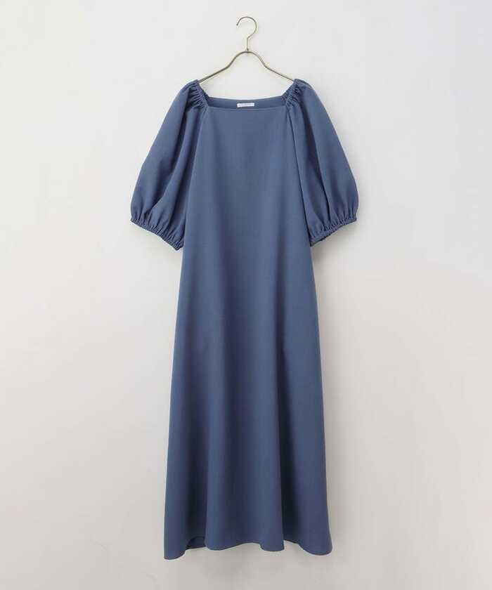 ふんわり上品な印象のワンピース