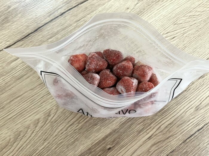 マチなしのフリーザーバッグ使用感