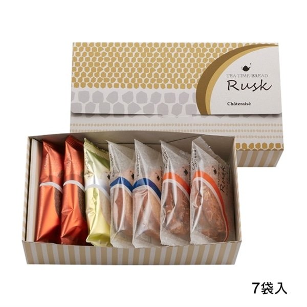 ティータイムブレッド ラスク詰合せ7袋入