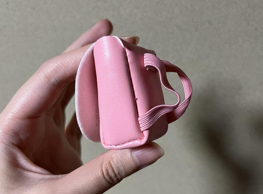 筆者撮影（セリア、ぬい用ランドセル ぬい活）