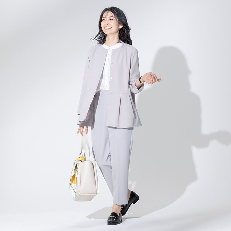 【すごナノ撥水】テーパードパンツ