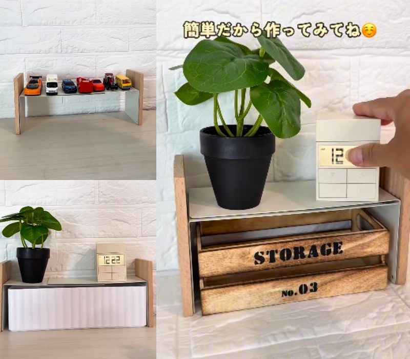 ダイソーの商品を使ったDIY