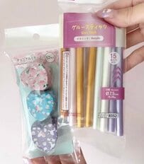 「平成女児チョコ風！？」100均のアルミカップとグルースティックで...→可愛い〈フェイクチョコレート〉が作れる！