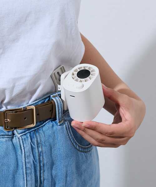 衣服の中に涼しい風をダイレクトに送り込める