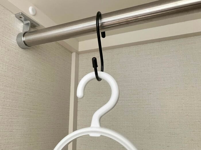 フック部分の向きが固定されている点は少し残念