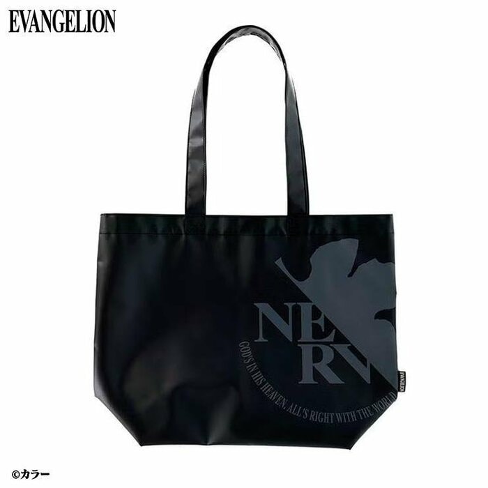 ネルフとゼーレのシンボルマークをシックにそれぞれプリント