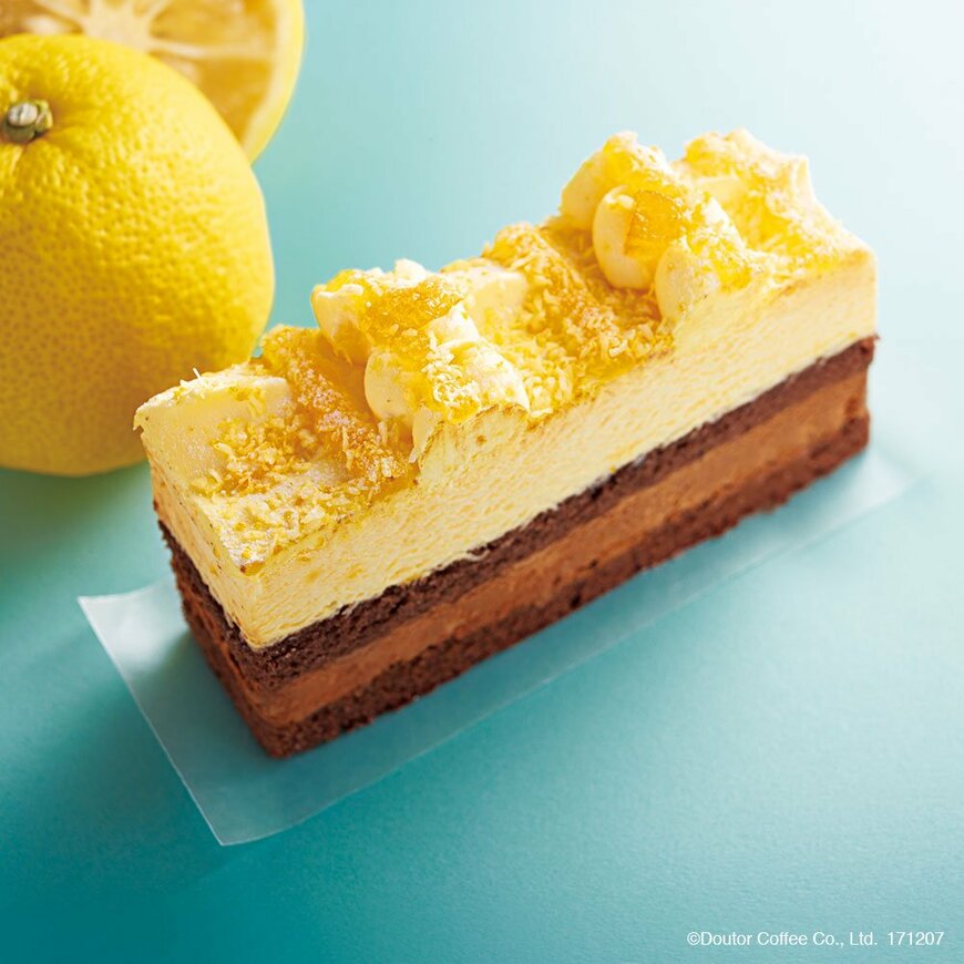 国産ゆず＆ショコラ（ドトールコーヒーのプレスリリースより）