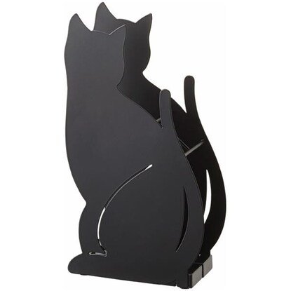 出所：ニトリ公式通販ニトリネット 傘立て　ネコ　ブラック