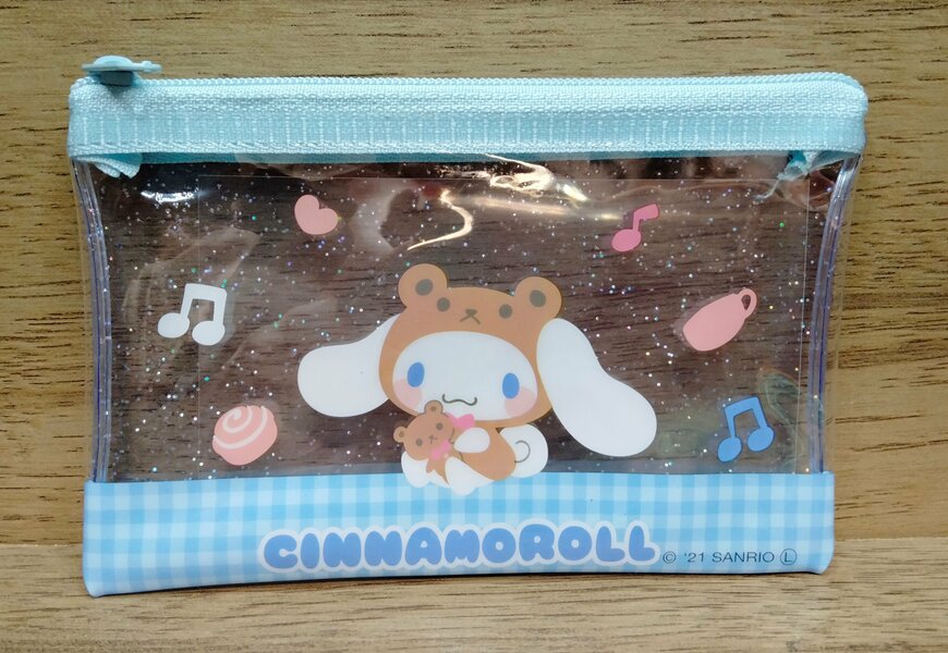 筆者撮影（セリア、ラメポーチ（S）C/N）