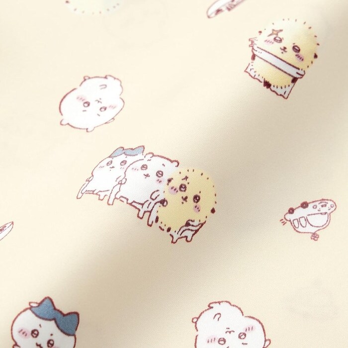 出所：GU公式 ファッション通販サイト サテンパジャマ(長袖&ロングパンツ) Chiikawa