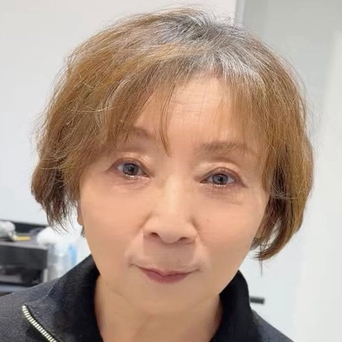 他の美容室で短めショートを断られたマダム→プロにお任せで…おしゃれな〈ベリーショートのワンカールパーマスタイル〉に！