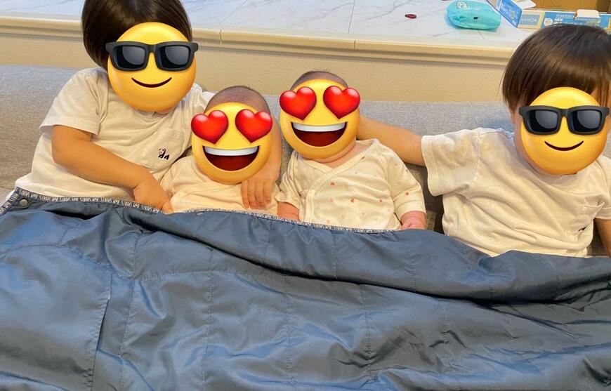 かわいい双子2組