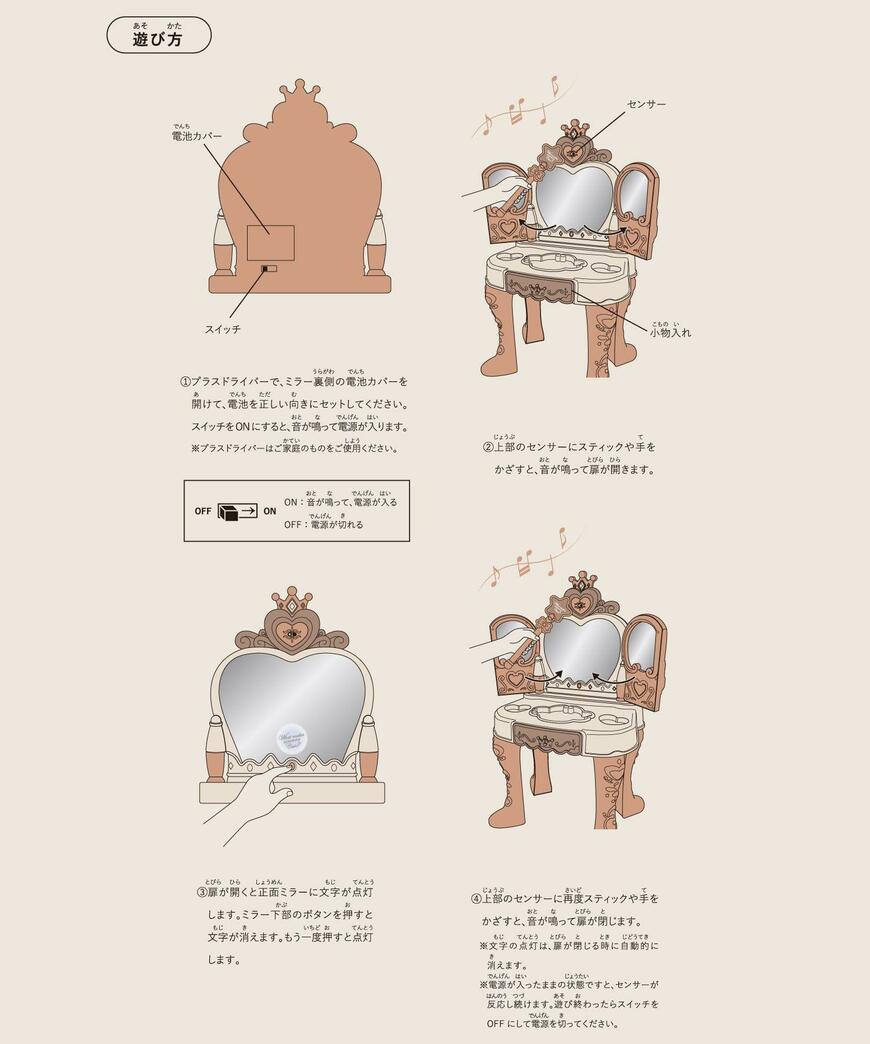 3COINS 魔法のドレッサー