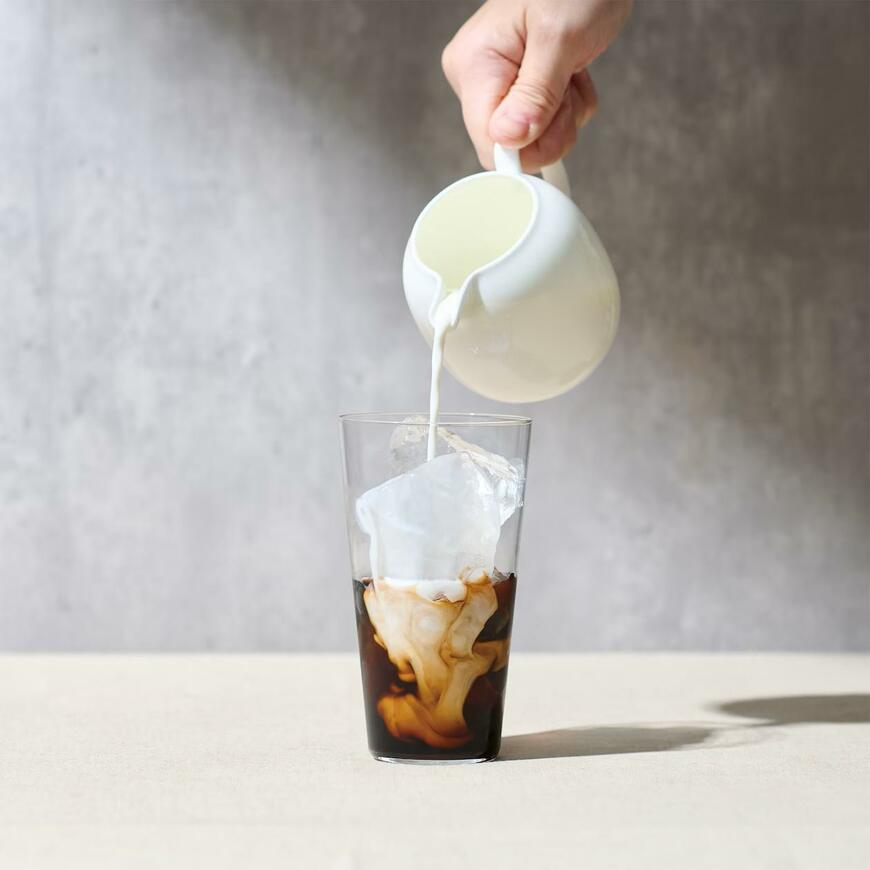 カフェインレス カフェオレベース 無糖