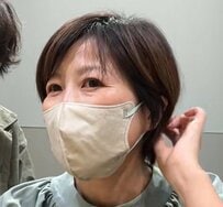 【大変身】分け目を気にする女性が「分け目なしショート」へイメチェン！きれいなひし形シルエットに変身！