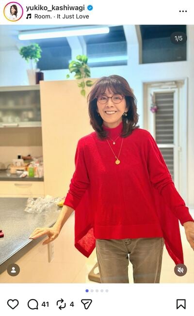 柏木由紀子のInstagram投稿