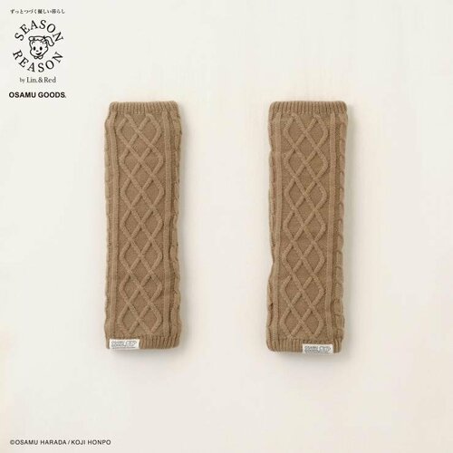 レディース　40cm丈裏ボアレッグウォーマー（SEASON REASON×OSAMU GOODS）